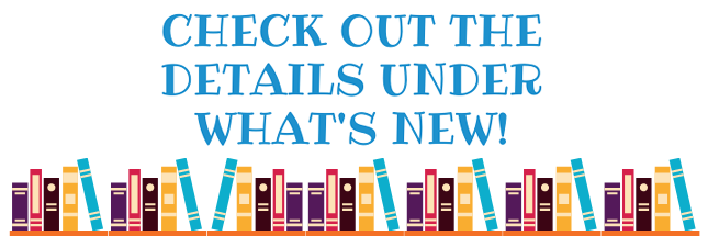 Check out the details under What's New!